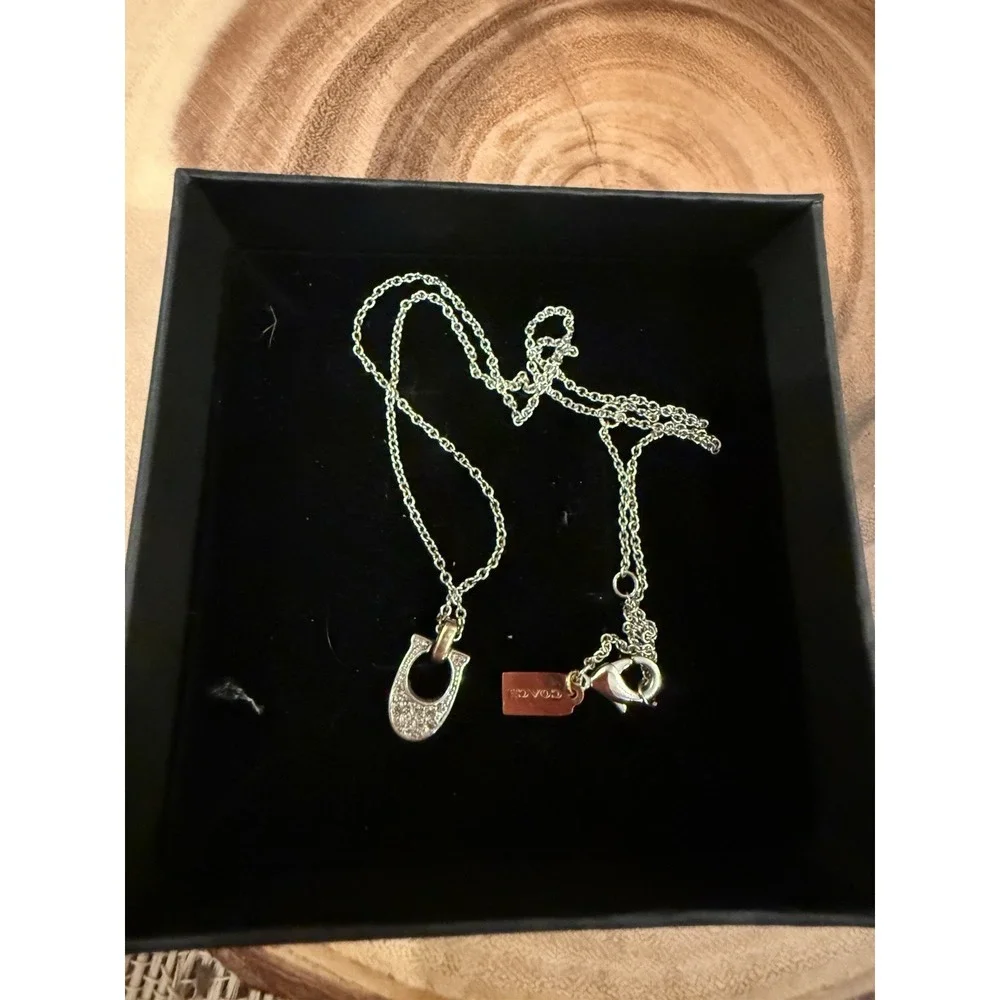 Coach signature necklace